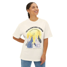 Load image into Gallery viewer, Allison Reunion Unisex Oversized Boxy Tee