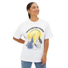 Load image into Gallery viewer, Allison Reunion Unisex Oversized Boxy Tee
