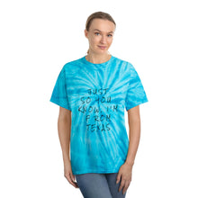 Load image into Gallery viewer, I'm From Texas Tie-Dye Tee, Cyclone