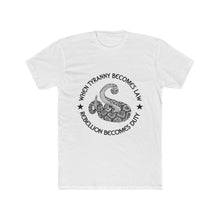 Load image into Gallery viewer, Rebellion is Duty Men's Cotton Crew Tee