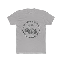 Load image into Gallery viewer, Rebellion is Duty Men's Cotton Crew Tee