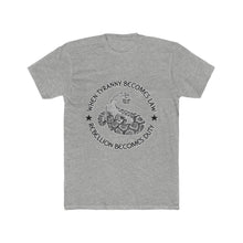 Load image into Gallery viewer, Rebellion is Duty Men's Cotton Crew Tee
