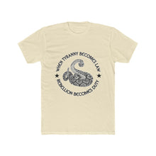 Load image into Gallery viewer, Rebellion is Duty Men's Cotton Crew Tee